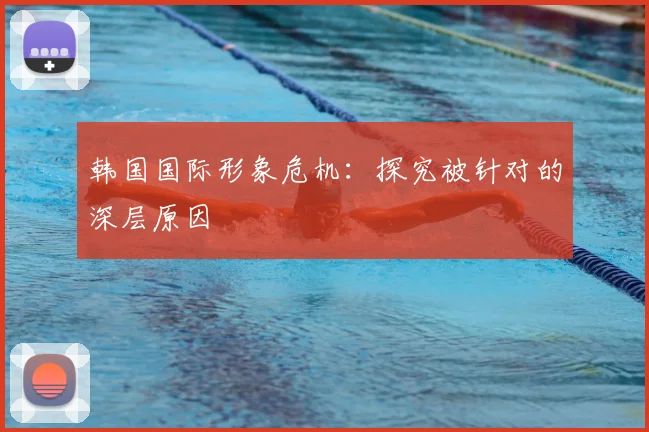 韩国国际形象危机：探究被针对的深层原因
